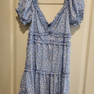 Windsor floral A line dress size M